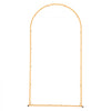 VEVOR Arch Backdrop Stand, 6.6 x 3.3 ft, Stable Structure, Easy Assembly, 1 Piece Gold Metal Arch Backdrop Stand for Wedding, Birthday Party, Graduation, Holiday Celebration, and Ceremony Decoration