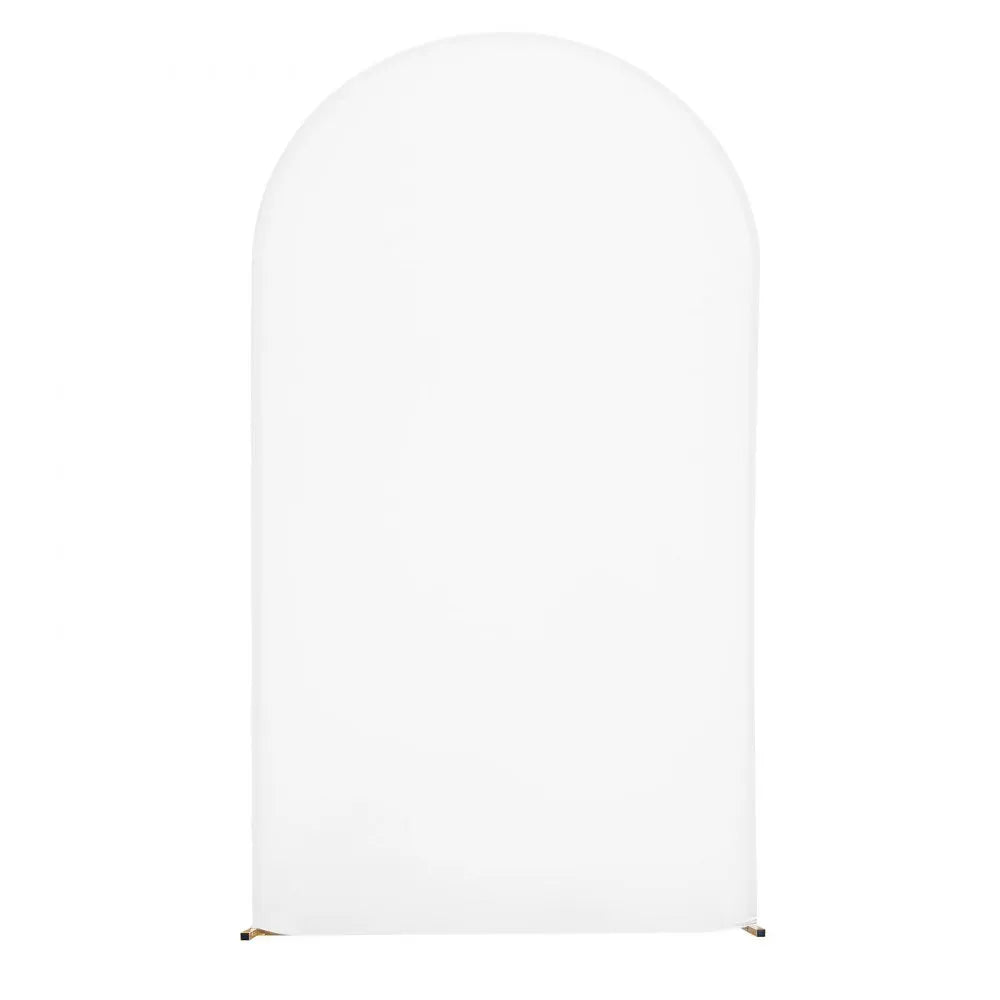 VEVOR Arch Backdrop Stand, 7.2 x 4 ft, Stable Structure, Easy Assembly, 1 Piece Gold Metal Arch Backdrop Stand with Cover for Wedding, Birthday Party, Holiday Celebration, and Ceremony Decoration
