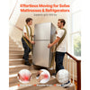 VEVOR Moving Straps, Supports up to 1000 lbs, 2-Person Lifting and Moving System with 2 Harness Straps & 1 Load-bearing Strap, Adjustable Lifting Shoulder Straps Move Furniture Appliances Mattresses
