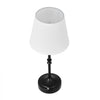 VEVOR Cordless Table Lamp, 2 Pack, 5200mAh Built-in Rechargeable Battery Desk Lamp, 3-Level Brightness, Fabric Shade, 2700-3000K Color Temperature, Table Light for Restaurant, Bedroom, Bars, Black