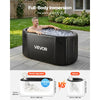 VEVOR Cold Plunge Tub, 216 Gallon, Inflatable Ice Bath Tub Compatible with Water Chillers, Portable Cold Water Bathtub with Insulated Lid, for Athletes Recovery, 59.1" x 31.5" x 29.9" (No Chiller)