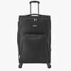 VEVOR Softside Expandable Luggage with Spinner Wheels, 28-Inch Softside Checked Large Luggage, Lightweight Checked Suitcase with Expandable Zippered Pocket and TSA Lock, Black