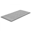 VEVOR Japanese Tatami Mat, Twin Size Foldable Japanese Tatami Mattress, Futon Mattress with Storage Bag & Fastener, 9-Layer Floor Mat for Sleeping, Dormitory, Meditation, Yoga, 80 x 39 x 2.5 in, Gray