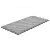 VEVOR Japanese Tatami Mat, Twin Size Foldable Japanese Tatami Mattress, Futon Mattress with Storage Bag & Fastener, 9-Layer Floor Mat for Sleeping, Dormitory, Meditation, Yoga, 80 x 39 x 3.5 in, Gray