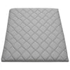 VEVOR Japanese Tatami Mat, Full Size Foldable Japanese Tatami Mattress, Futon Mattress with Storage Bag & Fastener, 9-Layer Floor Mat for Sleeping, Dormitory, Meditation, Yoga, 80 x 54 x 3.5 in, Gray