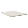 VEVOR Japanese Tatami Mat, Queen Size Foldable Japanese Tatami Mattress, Futon Mattress with Storage Bag & Fastener, 9-Layer Floor Mat for Sleeping, Dormitory, Meditation, Yoga, 80 x 60 x 2.5 in, White