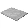 VEVOR Japanese Tatami Mat, Queen Size Foldable Japanese Tatami Mattress, Futon Mattress with Storage Bag & Fastener, 9-Layer Floor Mat for Sleeping, Dormitory, Meditation, Yoga, 80 x 60 x 3.5 in, Gray