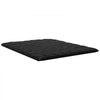 VEVOR Japanese Tatami Mat, Queen Size Foldable Japanese Tatami Mattress, Futon Mattress with Storage Bag & Fastener, 9-Layer Floor Mat for Sleeping, Dorm, Meditation, Yoga, 80 x 60 x 3.5 in, Black