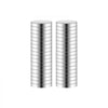 VEVOR Rare Earth Magnets, 100 Pcs Strong Round Small Neodymium Magnets Disc with Transparent Storage Box, for Whiteboard, Refrigerator, Cabinet, Dry Erase Board, Home, Kitchen, Office, School