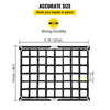 Truck Bed Cargo Nets for Pickup Trucks with S Hooks