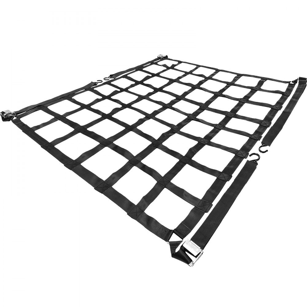 Truck Bed Cargo Nets for Pickup Trucks with S Hooks