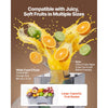 VEVOR Commercial Orange Juicer Machine, Slow Masticating Juicer Extractor, 100W Electric Orange Juice Squeezer, Lemon Citrus Pomegranates Extractor, with Peel Collecting Bucket and PC Cover