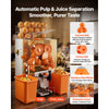 VEVOR Commercial Orange Juicer Machine, 120W Electric Orange Juice Press, Stainless Steel Orange Squeezer for 20 per Minute, Lemon Citrus Pomegranates Extractor with Water Tap, Peels Collecting Bucket