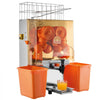 VEVOR Commercial Orange Juicer Machine, 120W Electric Orange Juice Press, Stainless Steel Orange Squeezer for 20 per Minute, Lemon Citrus Pomegranates Extractor with Water Tap, Peels Collecting Bucket