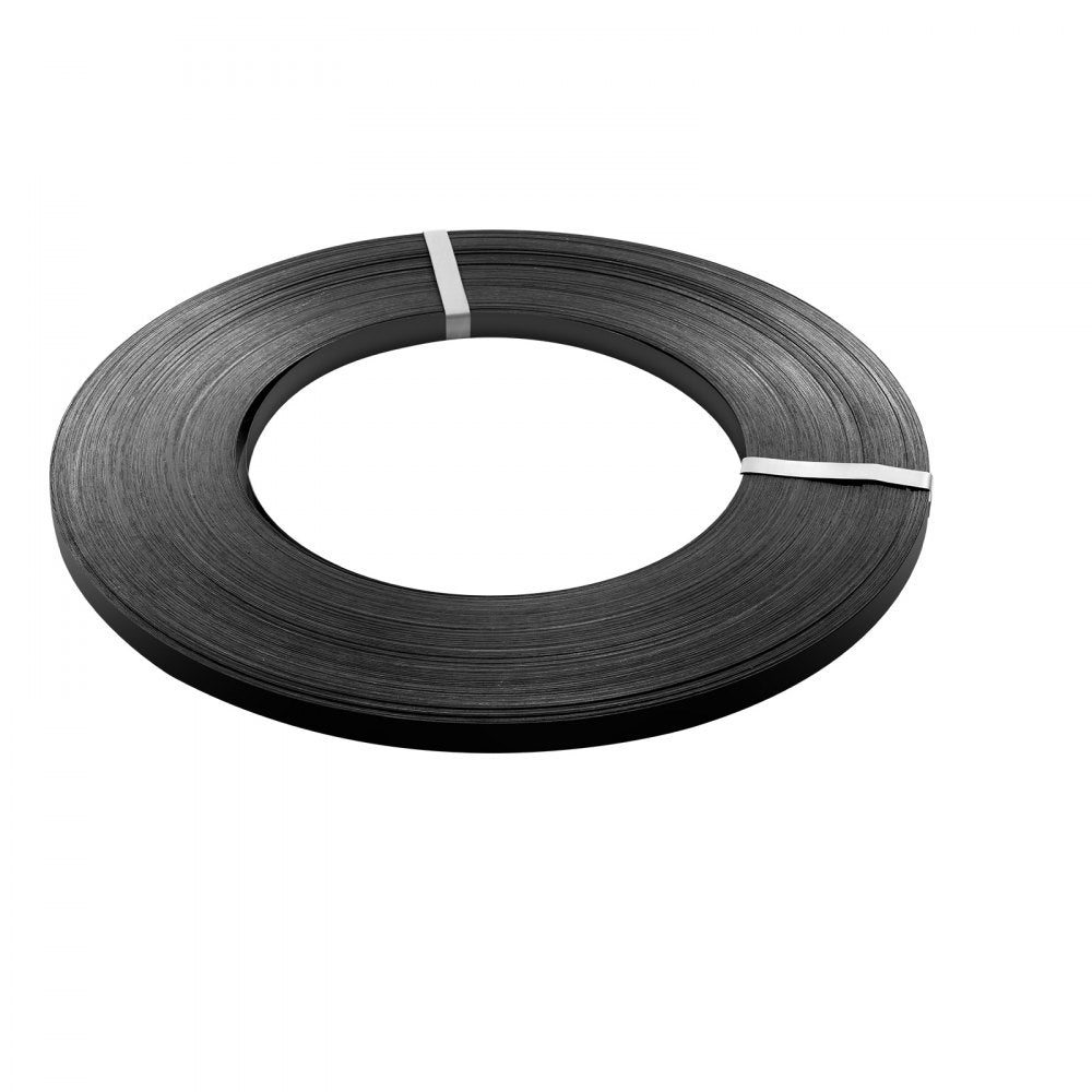 VEVOR Steel Strapping Coil, 3/4 in x 0.02 in x 1640 ft, Metal Strapping Banding Roll Withstands Harsh Environment, 1700 lbs Break Strength, Heavy Duty Banding Pallet Strap Coil for Pallet Packing
