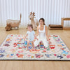 VEVOR Baby Play Mat, 59""x71"" Baby Crawling Mat, Non-Slip One-Piece Thickened Soft Baby Playmat, Foldable Rollable Floor Mat, Waterproof Activity Playmats for Babies,Toddlers, Infants, Machine Washable