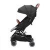 VEVOR Standard Baby Infant Stroller, Toddler Stroller with 95°-150° Adjustable Backrest & & 0/90°Adjustable Footrest & One-click Folding, Newborn Stroller with Cup Holder and Carry Bag, Black