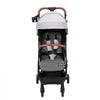 VEVOR Standard Baby Infant Stroller, Toddler Stroller with 95°-150° Adjustable Backrest & & 0/90°Adjustable Footrest & One-click Folding, Newborn Stroller with Cup Holder and Carry Bag, Light Grey