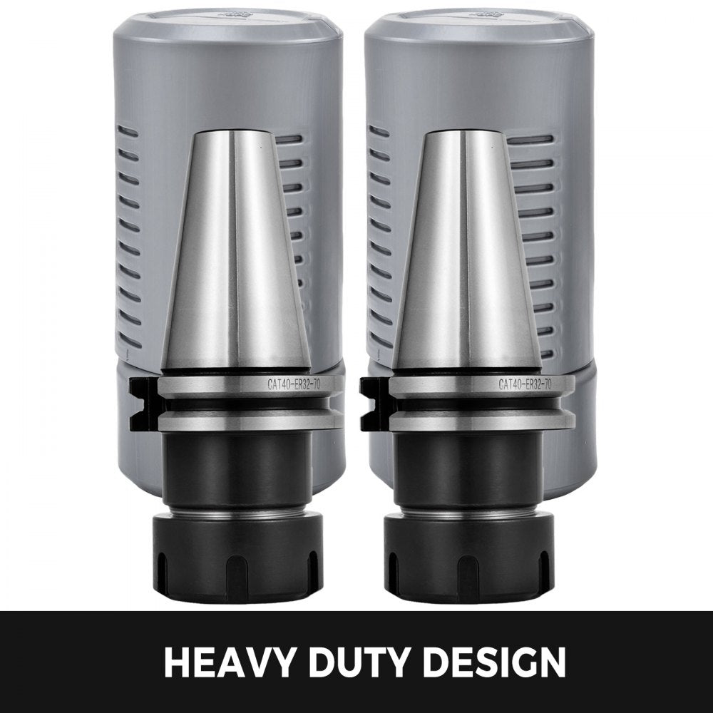 VEVOR 5 PCS Collet Set, CAT40 ER32 Collet Chuck, for CNC Engraving Machine & Milling Lathe Tool (CAT40 ER32)