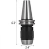 VEVOR Integrated CAT40 Collet Chuck Keyless Drill Chuck 1/2 inch for CAT40 CNC Engraving Machine & Milling Lathe Tool (CAT40)