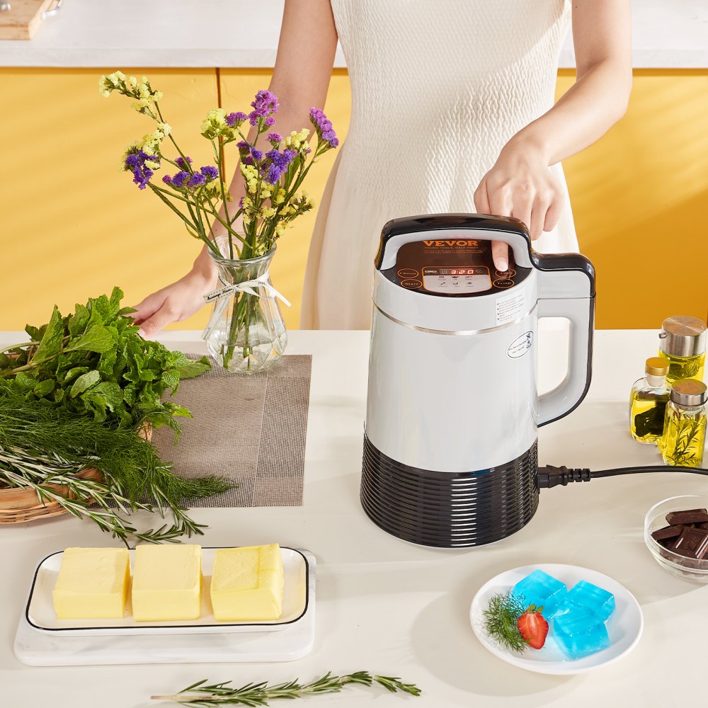 VEVOR Butter Maker Machine, 6 Functions Herbal Infuser, Magic Butter Machine & Oil Infusion Machine with Customizable Temperature And Time, Herbal Recipe Book & All Accessories Included