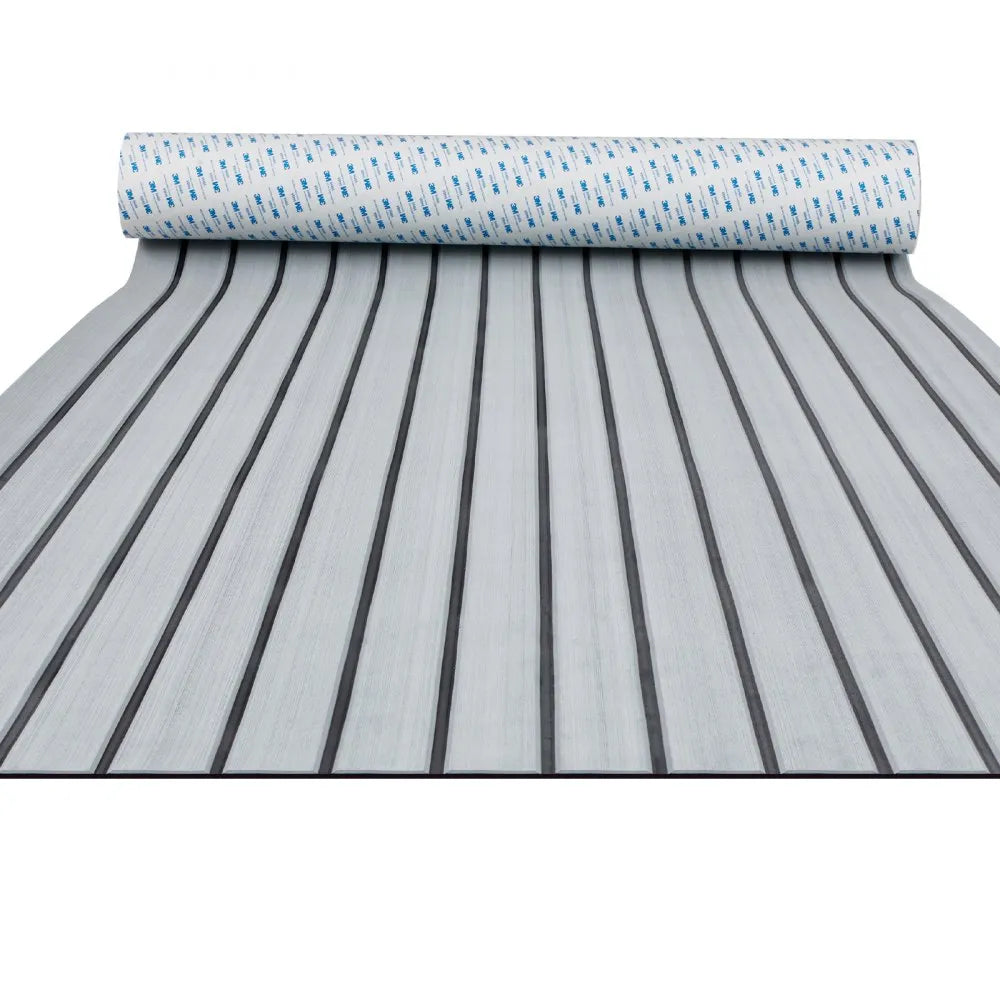 VEVOR Boat Flooring, EVA Foam Boat Decking 94.5" x 35.4", Non-Slip Self-Adhesive Flooring, 23.2 sq.ft Marine Carpet for Boats, Yacht, Pontoon, Kayak Decking