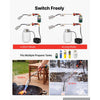 VEVOR Propane Torch Weed Burner 34" 270,000 BTU Output with 12.5 ft Hose, for Garden Road Ice Snow Melting, Adjustable Flame, Heavy Duty Blow Torch with Turbo Trigger & Self Igniter, Flamethrower