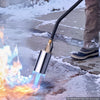 VEVOR Propane Torch Weed Burner 32" 340,000 BTU High Output with 10 ft Hose, for Garden Road Ice Snow Melting, Adjustable Flame, Heavy Duty Blow Torch with Turbo Trigger & Self Igniter, Flamethrower