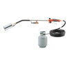 VEVOR Propane Torch Weed Burner, High Output 2,400,000 BTU with 10 ft Hose, Heavy Duty Blow Torch with Adjustable Flame and Turbo Trigger Push Button Igniter, Flamethrower Kit for Garden Ice Snow Road
