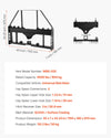 Dimensions and specifications overview (graphic)