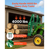 VEVOR Pallet Fork Frame Attachment with 36-inch Skid Steer Forks for JD Tractors