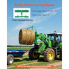 VEVOR Pallet Fork Frame Attachment with 36-inch Skid Steer Forks for JD Tractors