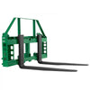 VEVOR Pallet Fork Frame Attachment with 36-inch Skid Steer Forks for JD Tractors