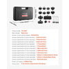 VEVOR Brake Master Bleeder Kit, 12 Pcs, Professional Brake Bleeder Adapter Set with Complete Kit & Handle, Durable Brake Bleeder Adapter for Brake Fluid Filling Fit for Most New & Old Vehicles