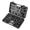 VEVOR Brake Master Bleeder Kit, 12 Pcs, Professional Brake Bleeder Adapter Set with Complete Kit & Handle, Durable Brake Bleeder Adapter for Brake Fluid Filling Fit for Most New & Old Vehicles