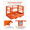 VEVOR Mesh Telehandler Work Platform, 48 x 73.9 Inch, Man Safety Basket, 2000 lbs Capacity, Forklift Telehandler Attachment, Safety Cage, Heavy Duty Carbon Steel, for Most Aerial Jobs Lifting Loader