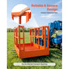 VEVOR Mesh Telehandler Work Platform, 48 x 73.9 Inch, Man Safety Basket, 2000 lbs Capacity, Forklift Telehandler Attachment, Safety Cage, Heavy Duty Carbon Steel, for Most Aerial Jobs Lifting Loader