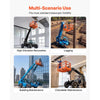 VEVOR Mesh Telehandler Work Platform, 48 x 73.9 Inch, Man Safety Basket, 2000 lbs Capacity, Forklift Telehandler Attachment, Safety Cage, Heavy Duty Carbon Steel, for Most Aerial Jobs Lifting Loader