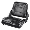 VEVOR Universal Forklift Seat, Fold Down Tractor Seat with Adjustable Angle Back and Micro Switch, 6.3-13.4 inch Extended Slot Comfortable Forklift Seat for Tractor Loader Excavator