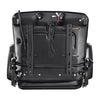 VEVOR Universal Forklift Seat, Fold Down Tractor Seat with Adjustable Angle Back, Micro Switch, Seatbelt and Armrests, 6.3-13.4 inch Slot Tractor Seat for Tractor Loader Excavator