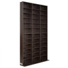 VEVOR Media Storage Cabinet, 12-Tier DVD Shelf Organizer, 40.08 x 9.09 x 71.26 in Multimedia Storage Organizer for CDs, DVDs, Books and Games, CD Shelf for Living Room, Home Office, Recording Room