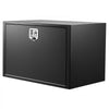 VEVOR Underbody Truck Tool Box, 36 x 24 x 24 Inch Heavy Duty Steel Trailer Storage Box with Lock & Keys, Waterproof Trailer Storage Organizer Under Body Chest with T-Handle for Truck, Van, SUV, Black