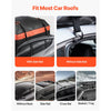 VEVOR Car Rooftop Cargo Carrier Bag, 21 Cubic Feet Car Roof Cargo Carrier, 100% Waterproof Heavy Duty 840D PVC Roof Luggage Bag for All Vehicle with/without Rack- with Lock, Non-Slip Mat, 6 Door Hooks