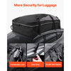 VEVOR Car Rooftop Cargo Carrier Bag, 21 Cubic Feet Cargo Carrier for Car Roof, 100% Waterproof 900D Oxford Cloth Roof Luggage Bag for All Vehicle with/without Rack- with Lock, Non-Slip Mat, Door Hooks