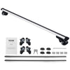 VEVOR Roof Rack Cross Bars, Aluminum Roof Rack Crossbars, Fit Raised Side Rail with Gap, 200 lbs Load Capacity, Adjustable Crossbars with Locks, for SUVs, Sedans, and Vans