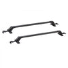 VEVOR Roof Rack Cross Bars, Aluminum Roof Rack Crossbars, Fit Roof without Side Rail, 155 lbs Load Capacity, Adjustable Bare Roof Crossbars with Locks, for SUVs, Sedans, and Vans