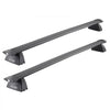 VEVOR Roof Rack Cross Bars, Fits Jeep Grand Cherokee 2011-2021 (With Grooved Side Rails), 200 LBS Capacity, Lockable Heavy Duty Aluminum Crossbar Racks Roof Rail Rooftop Luggage Canoe