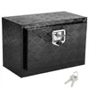 VEVOR Underbody Truck Box, 24" x 14" x 16" Pickup Storage Box, Heavy Duty Aluminum Diamond Plate Tool Box with Lock and Keys, Waterproof Trailer Storage Box with T-Handle Latch for Truck, Van, Trailer