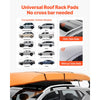 VEVOR Soft Roof Rack Pads, 15.5-Inch Universal Car Roof Rack Pads, 176LBS Loading Capacity Luggage Kayak Carrier with Portable Storage Bag for SUP Canoe Snowboard Paddle Board Surfboard