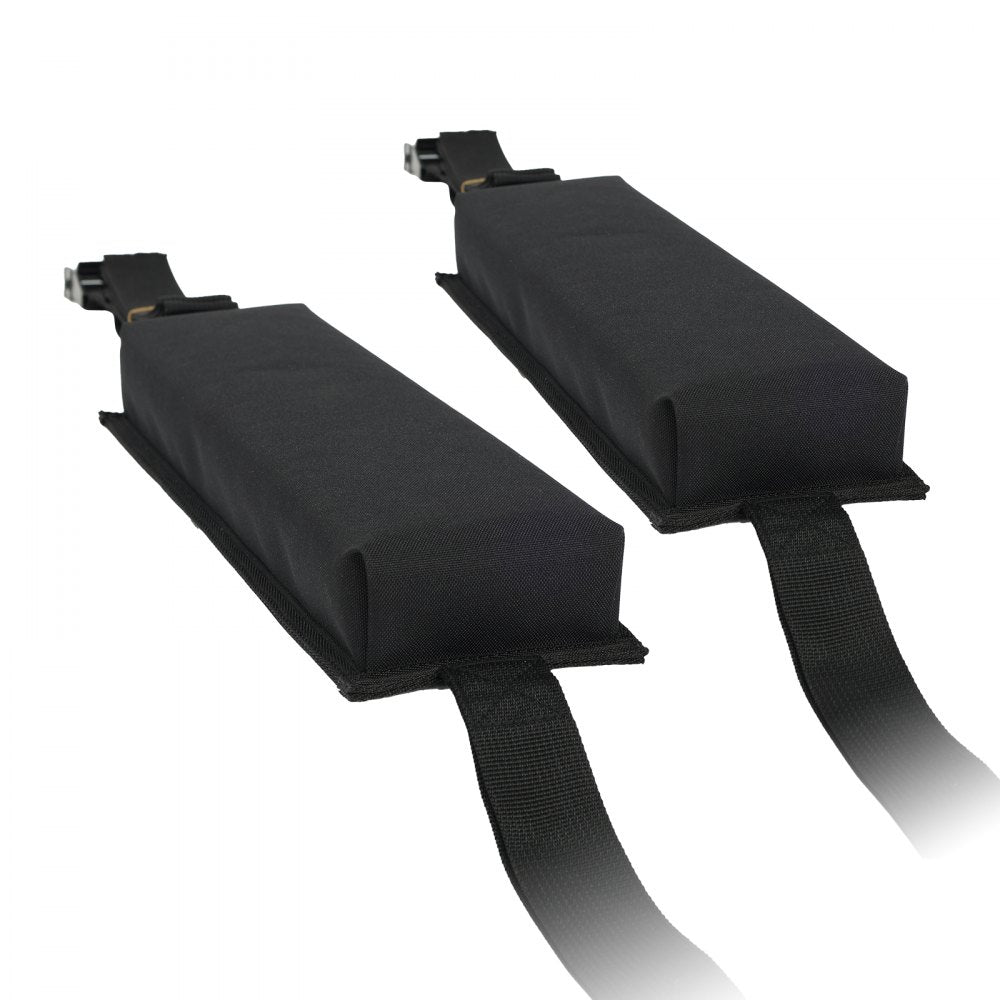 VEVOR Soft Roof Rack Pads, 15.5-Inch Universal Car Roof Rack Pads, 176LBS Loading Capacity Luggage Kayak Carrier with Portable Storage Bag for SUP Canoe Snowboard Paddle Board Surfboard